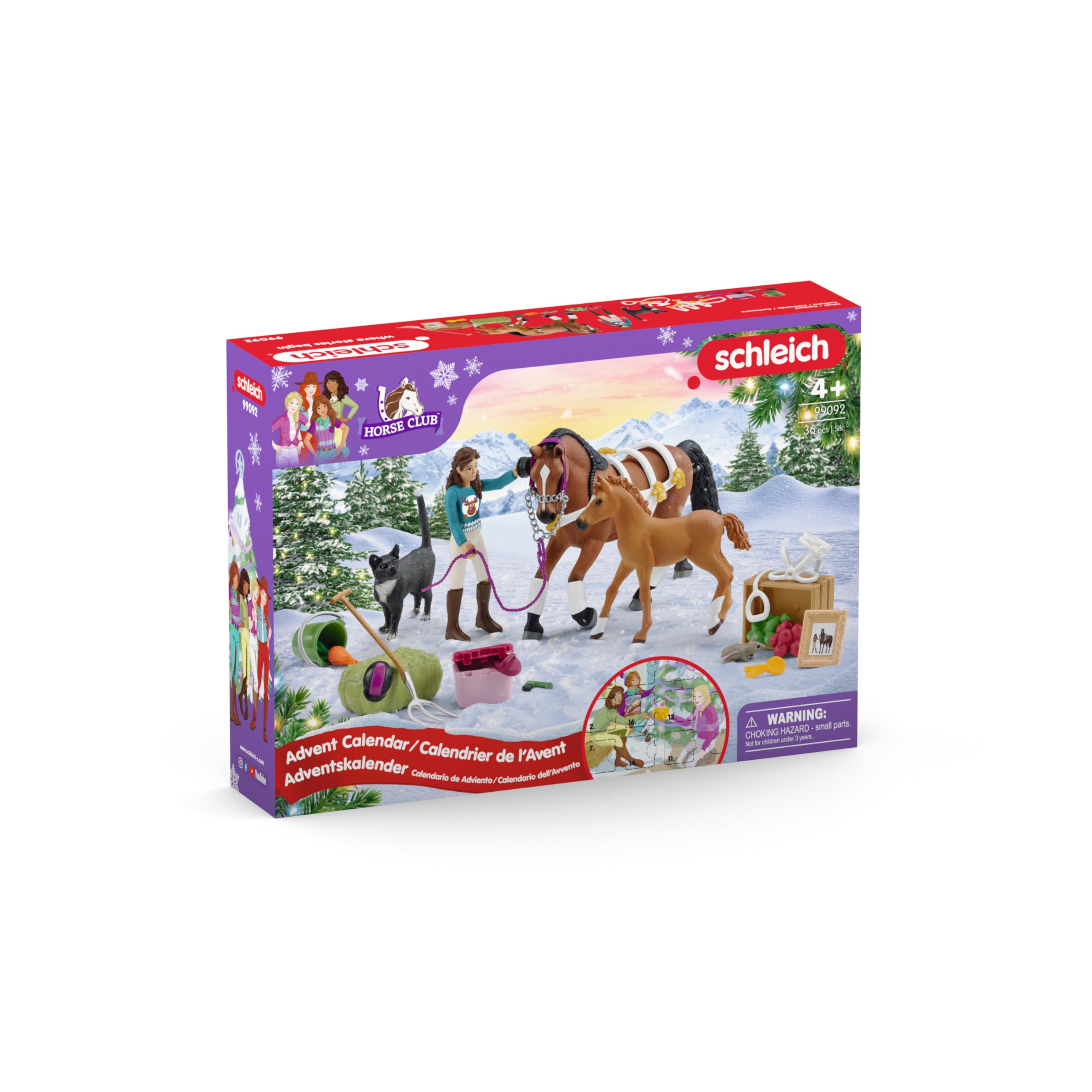 Amazon.com: Schleich Horse Club - Horse Club Advent Calendar