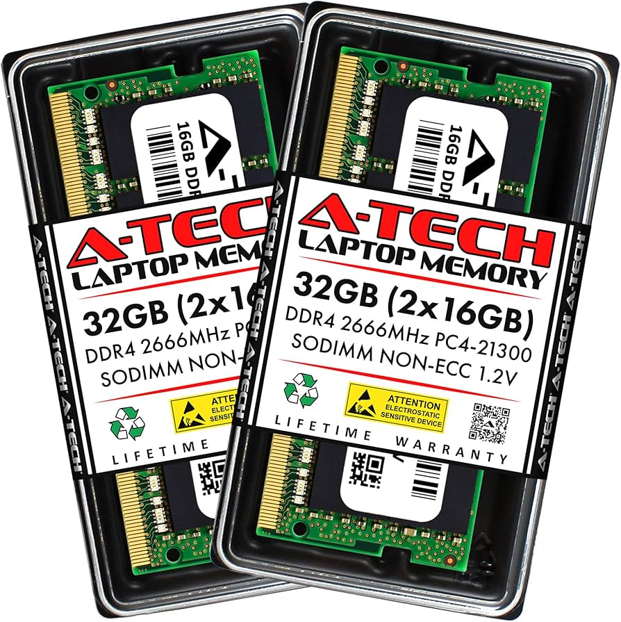 A-Tech 32GB (2x16GB) RAM Replacement for CT2K16G4SFRA266 | DDR4