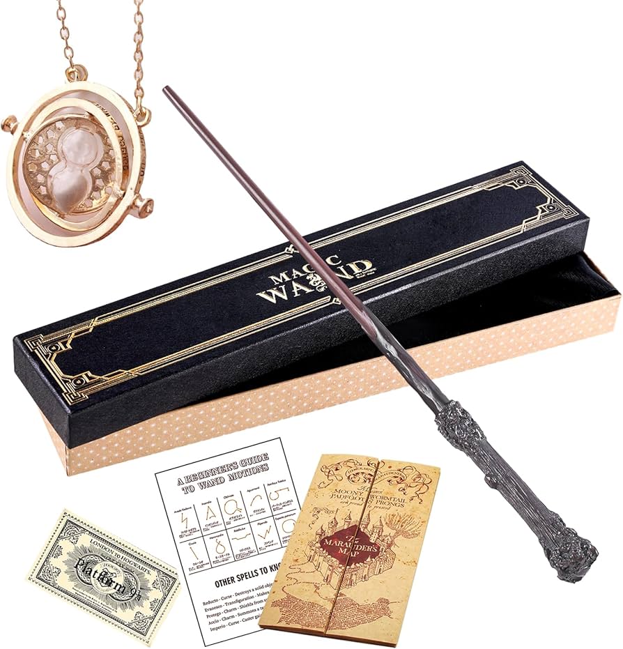 Amazon | MUMAREN ハリーポッター 杖 魔法の杖 魔法学校風 小道具