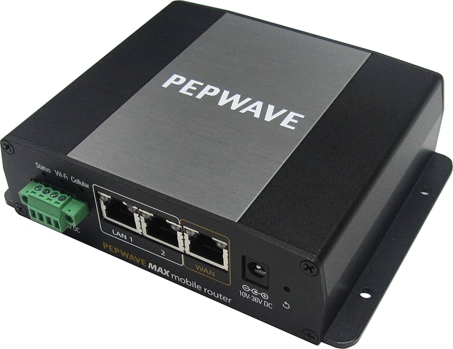 Amazon.com: Peplink Pepwave MAX BR1 4G LTE Mobile Router for