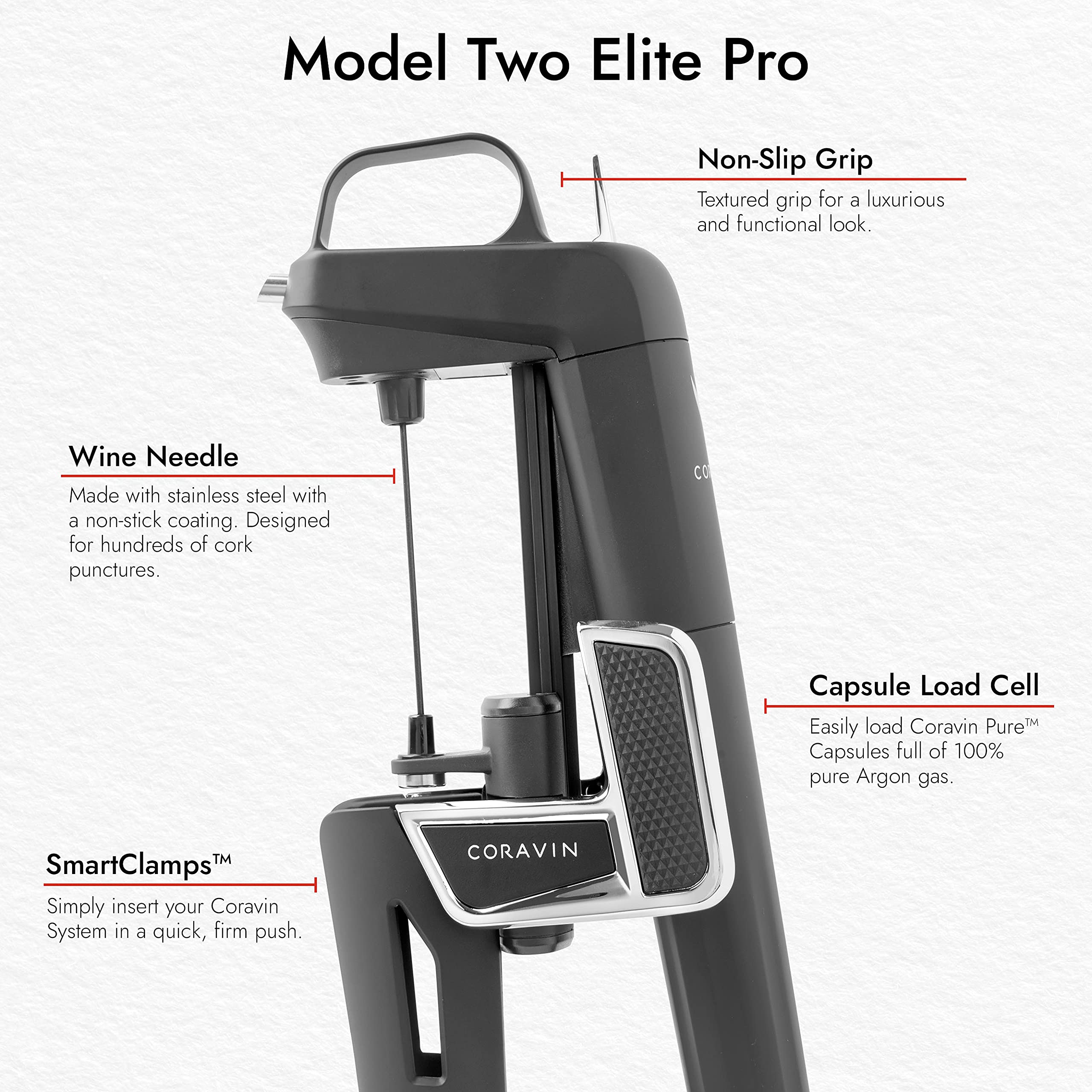 Amazon.com | Coravin Model Two Elite Pro — Wine Preservation