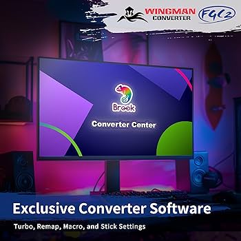 Amazon.com: Brook Wingman FGC2 Converter with Keychain-Arcade