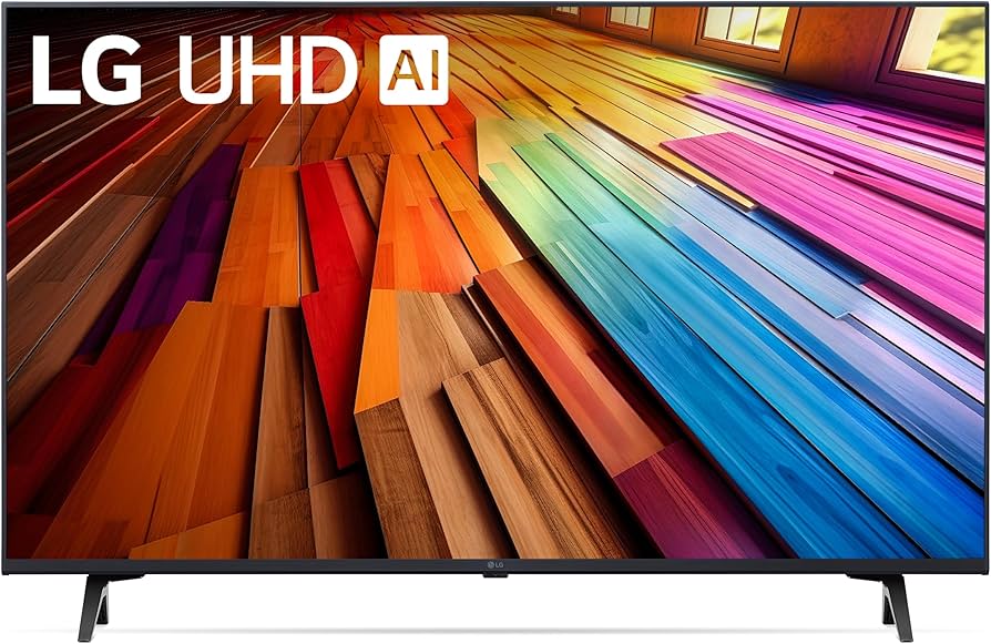 LG 43-Inch UT8000 Series 4K Smart TV - α5 AI Processor 4K, Dynamic