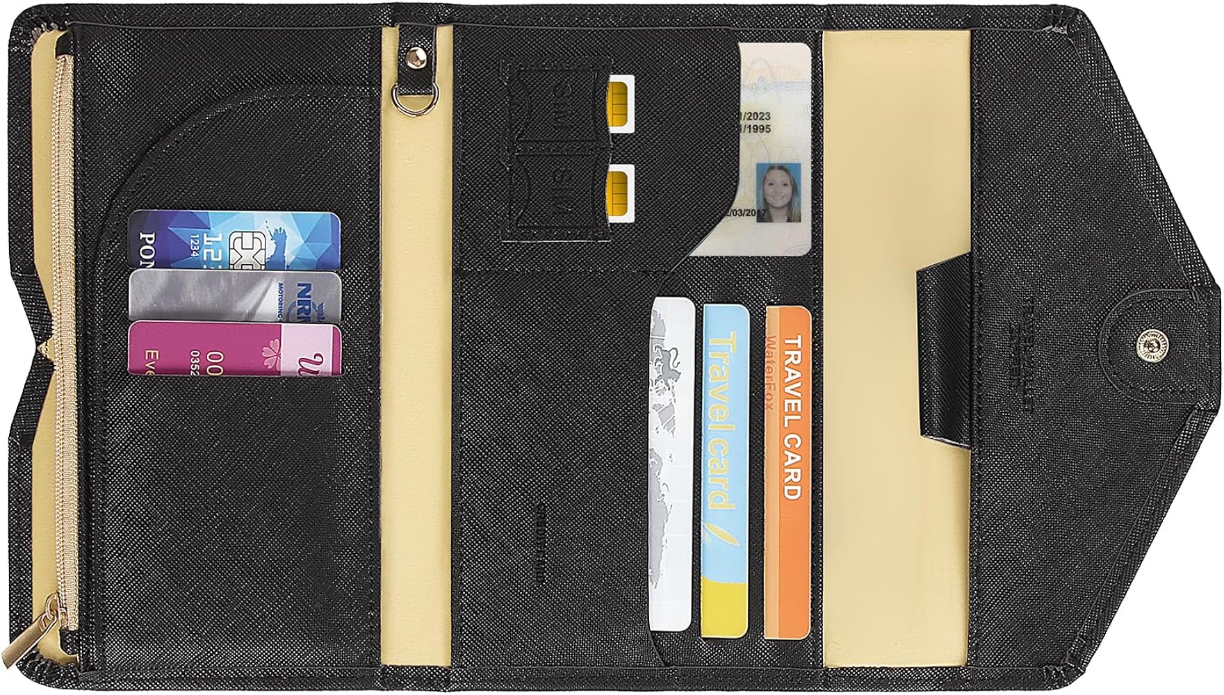Amazon.com | ZOPPEN Multi-purpose Rfid Blocking Travel Passport