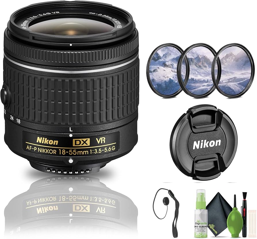 Amazon.com : Nikon AF-P DX NIKKOR 18-55mm f/3.5-5.6G VR Lens