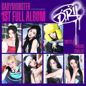Amazon.com : BABYMONSTER DRIP 1st Full Album with Tracking Sealed