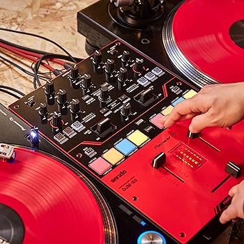 Amazon.com: Pioneer DJ DJM-S5 2-channel Mixer for Serato DJ,Red
