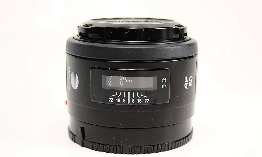 Amazon.com : Minolta AF 50mm F1.7 RS Full frame Lens : Electronics