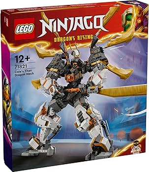 Amazon.com: LEGO 71821 NINJAGO Coles TitandrachenMech : Toys & Games