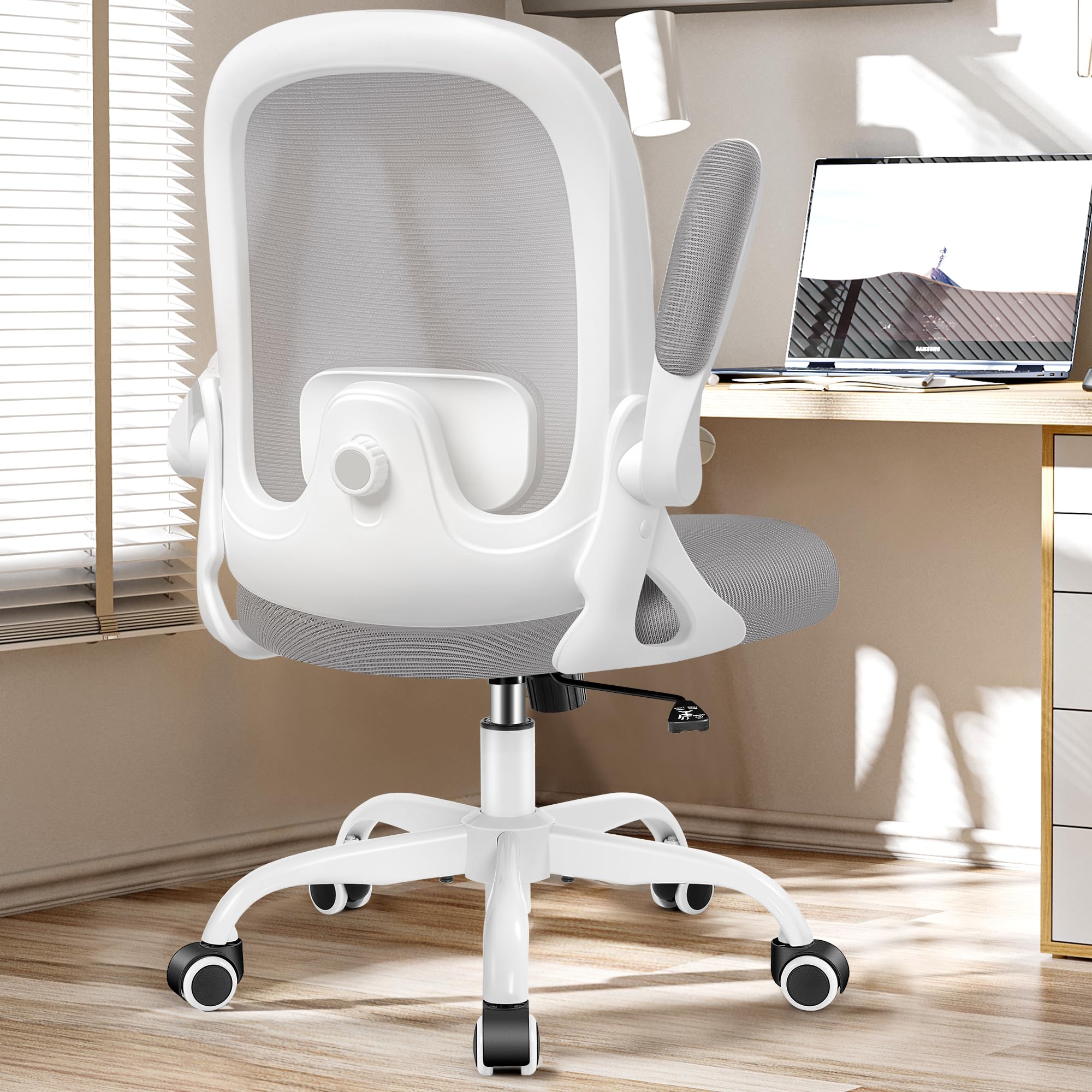 Amazon.co.jp: Primy オフィスチェア 疲れない 椅子 デスクチェア