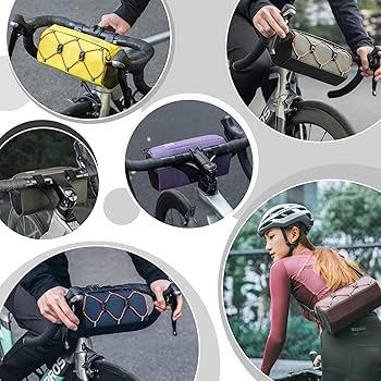 Amazon | ROCKBROS 自転車 フロントバッグ ハンドルバーバッグ 2.2L大