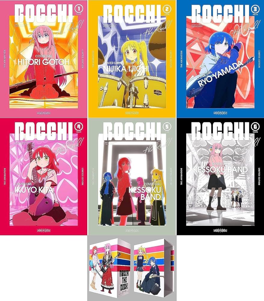 Amazon.co.jp: ぼっち・ざ・ろっく! 完全生産限定版 ブルーレイ 全6巻