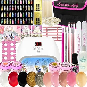 Amazon | ネイルレシピ ジェルネイル キット ネイル 初心者 LEDライト