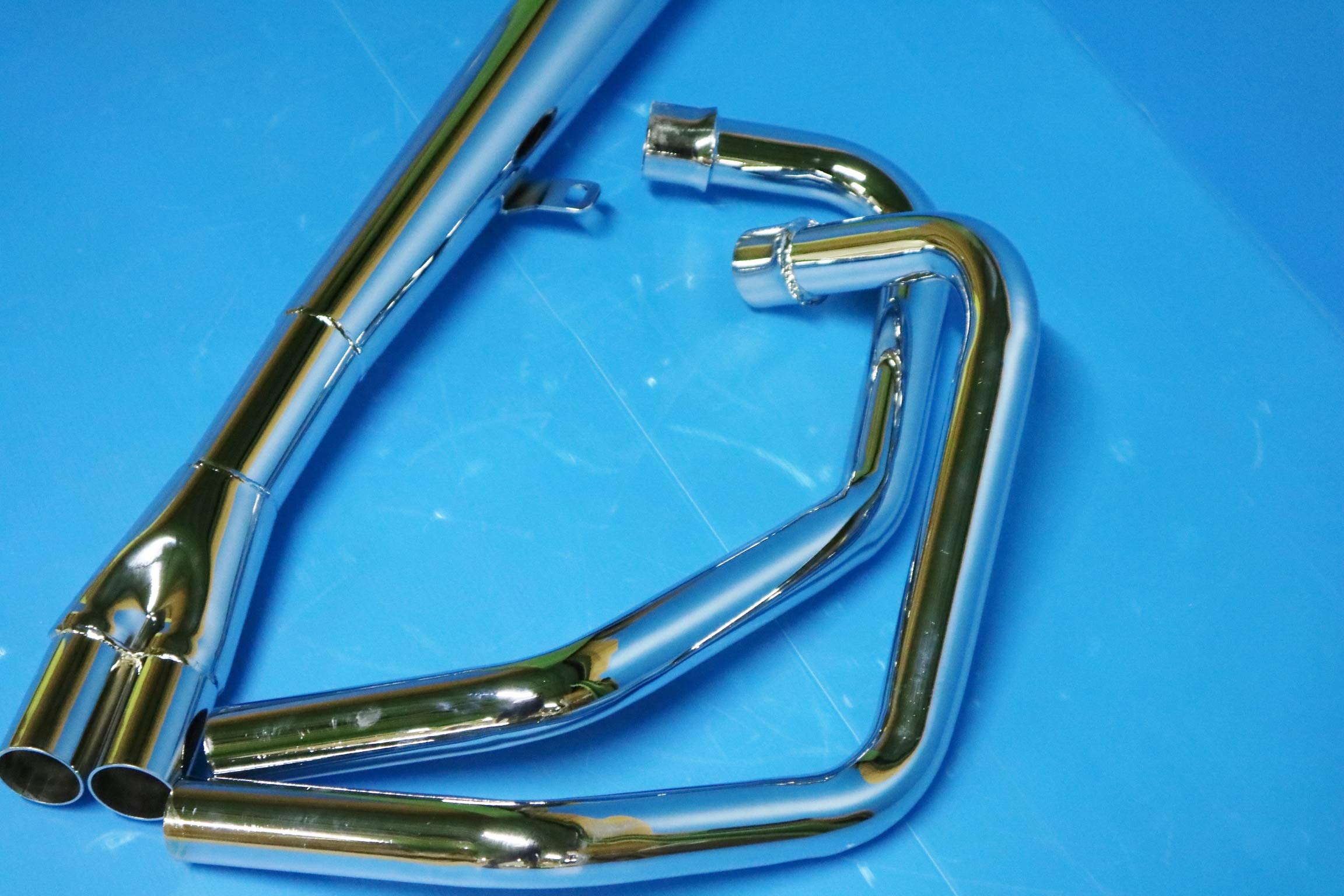 Amazon | CB250T CB400T メガホン マフラー メッキCN