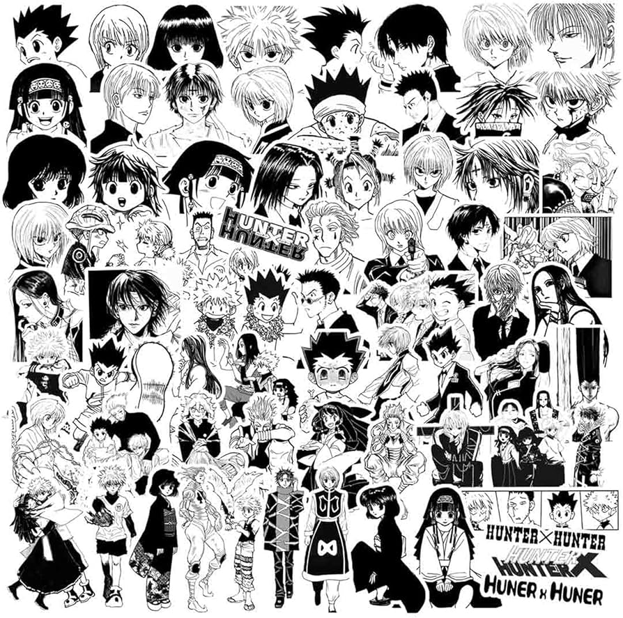Amazon.co.jp: ハンター×ハンター ステッカー 枚セットシール 【非公式
