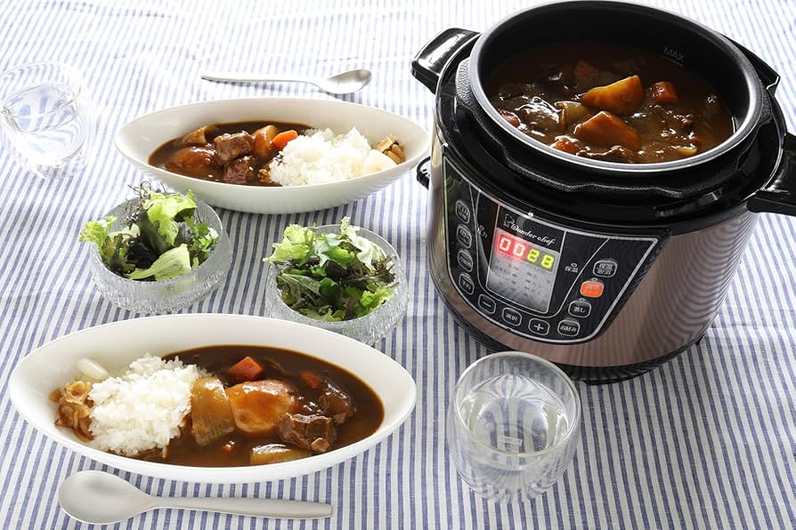 Amazon | ワンダーシェフ wonderchef 電気圧力鍋 楽ポン スターター