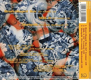 Nirvana - HEART SHAPED BOX CD UK GEFFEN 1993 - Amazon.com Music