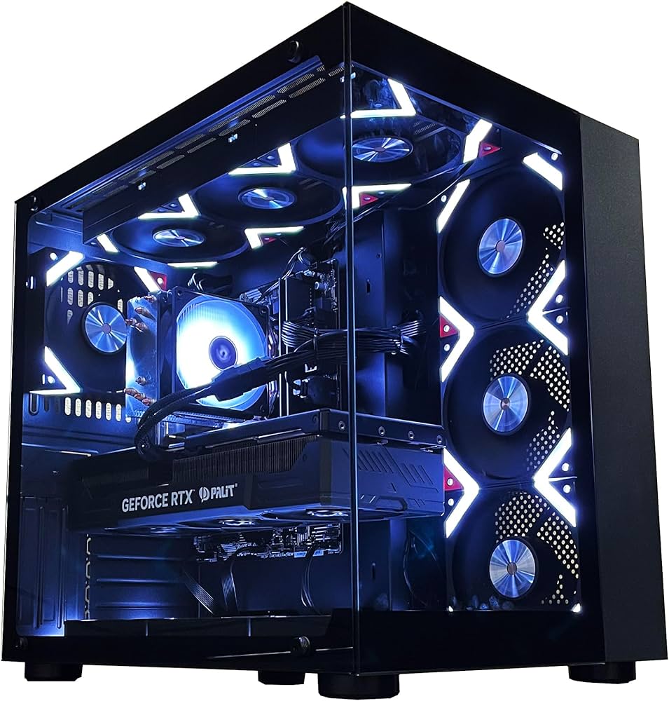 ゲーミングPCフルセット i7 7700k RX570 SSD500GB+1TB ゲーミングPC