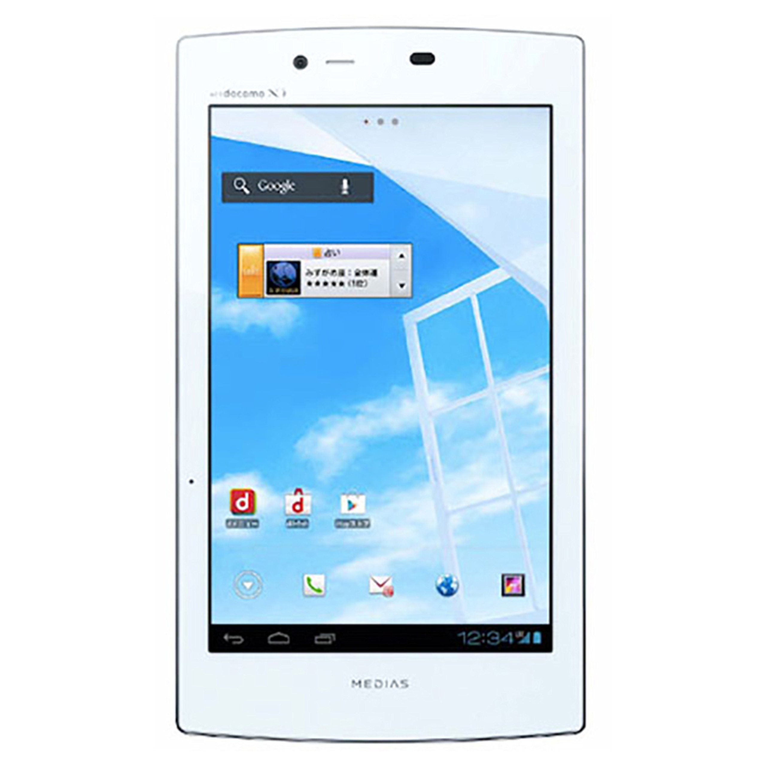 Amazon.co.jp: NEC docomo MEDIAS TAB UL N-08D Silky White