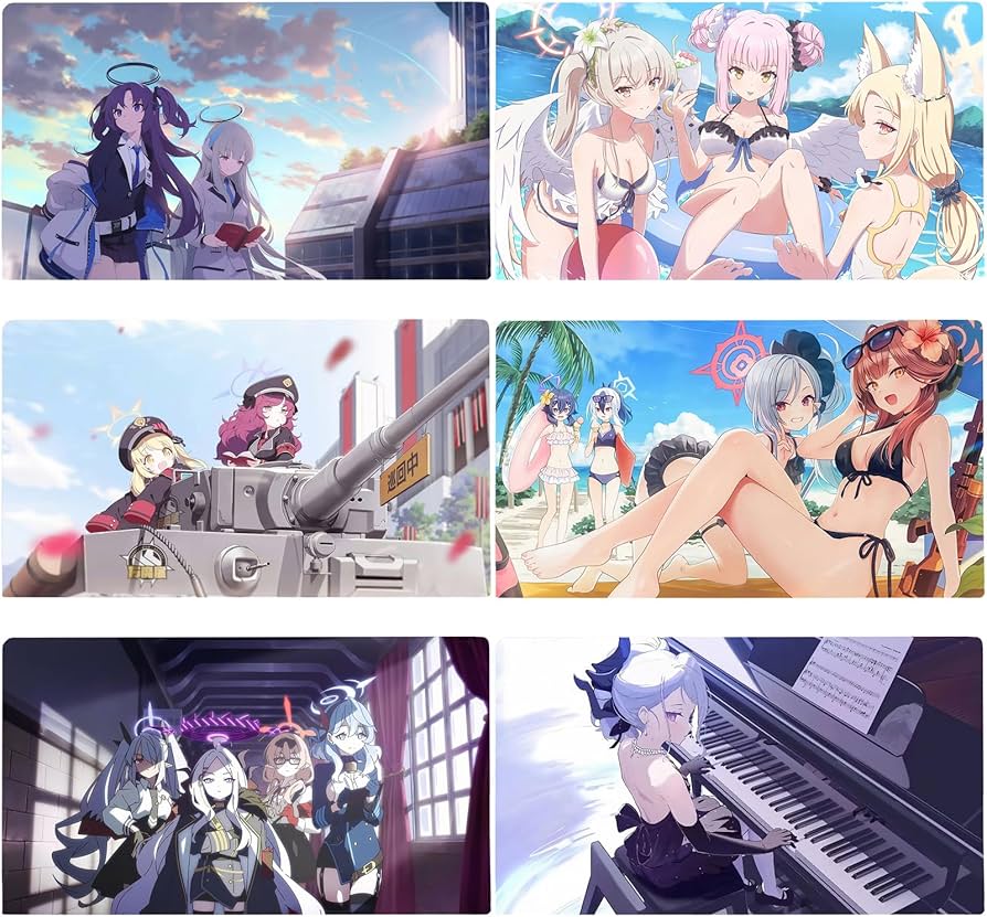 Amazon.co.jp: ゲーム ブルーアーカイブ マウスパッド マウスパッド