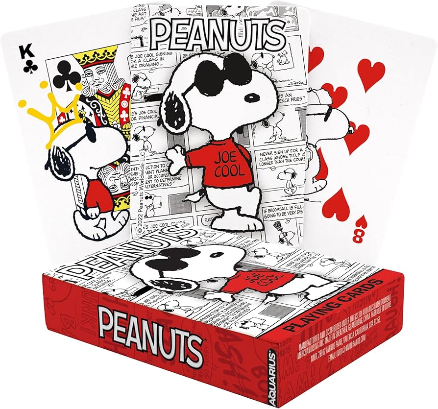 Amazon.co.jp: AQUARIUS ピーナッツ ジョー クール トランプ – Joe