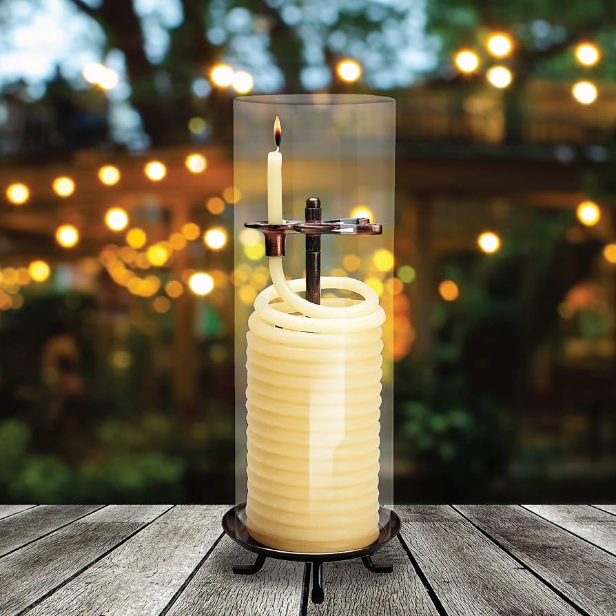 Amazon.com: Candle by the Hour 80-Hour Citronella Candle, Glass