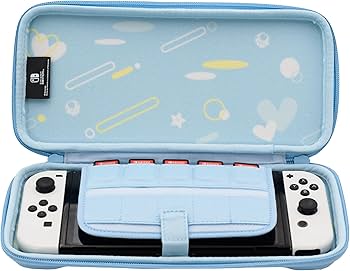Amazon.com: HORI Slim Tough Pouch (City Pop Peach) Carrying Case