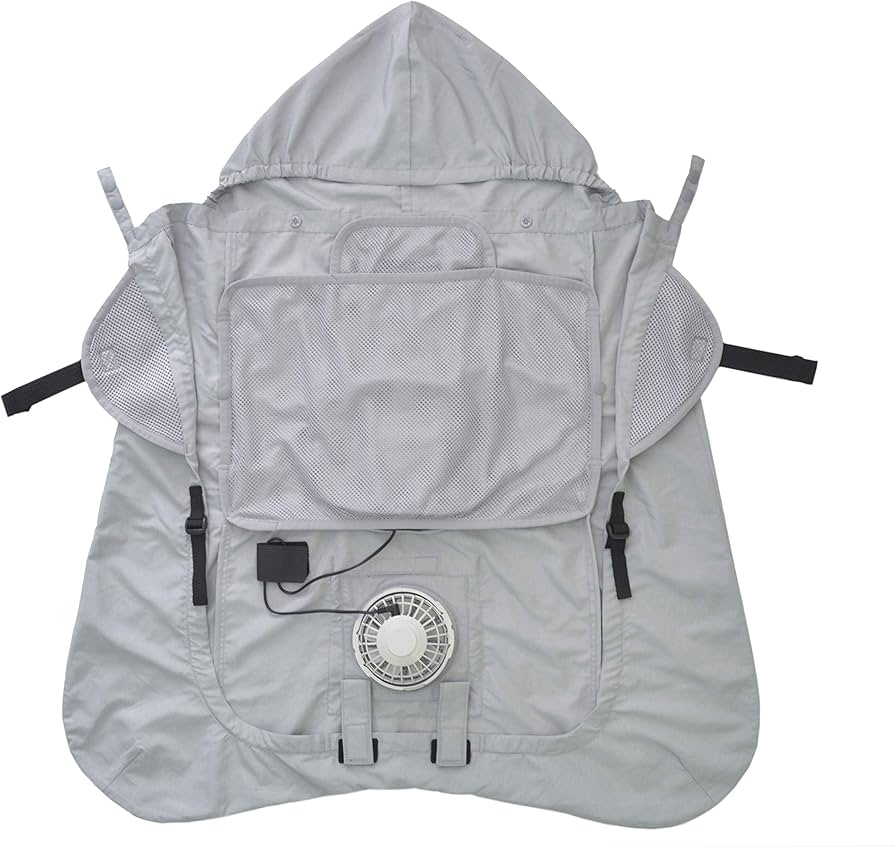 Amazon | BabyHopper ベビーホッパー 空調抱っこひもカバー® グレー