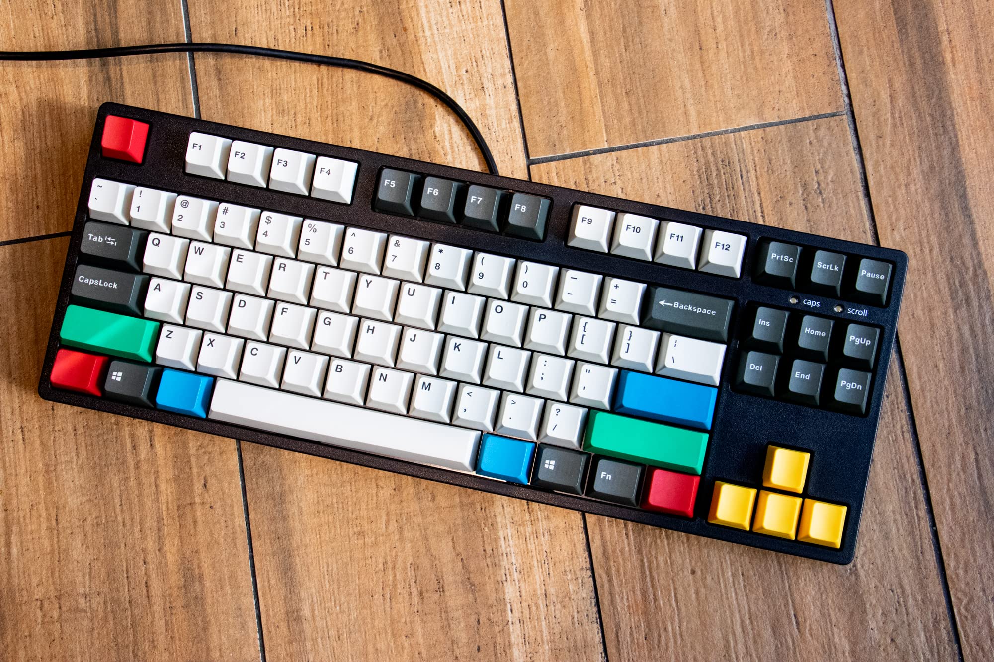 Amazon | ikbc CD87 V2 人間工学に基づいたメカニカルキーボード