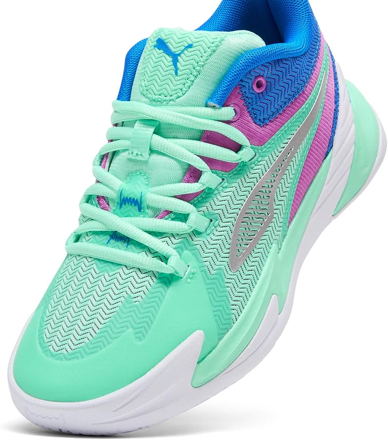 Amazon.com | Puma Unisex-Child Dagger Basketball Shoes, Green