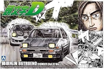 Amazon | 青島文化教材社 頭文字D No.6 藤原拓海 86トレノ 第37巻仕様