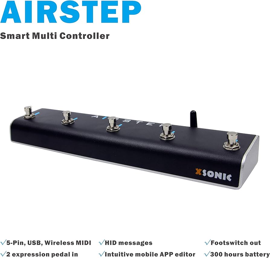 Amazon.com: XSONIC Airstep Smart Multi Controller with MIDI, HID