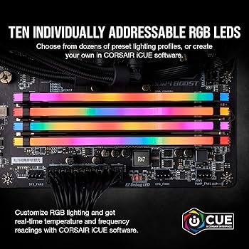 Amazon.com: CORSAIR Vengeance RGB PRO DDR4 RAM 16GB (2x8GB