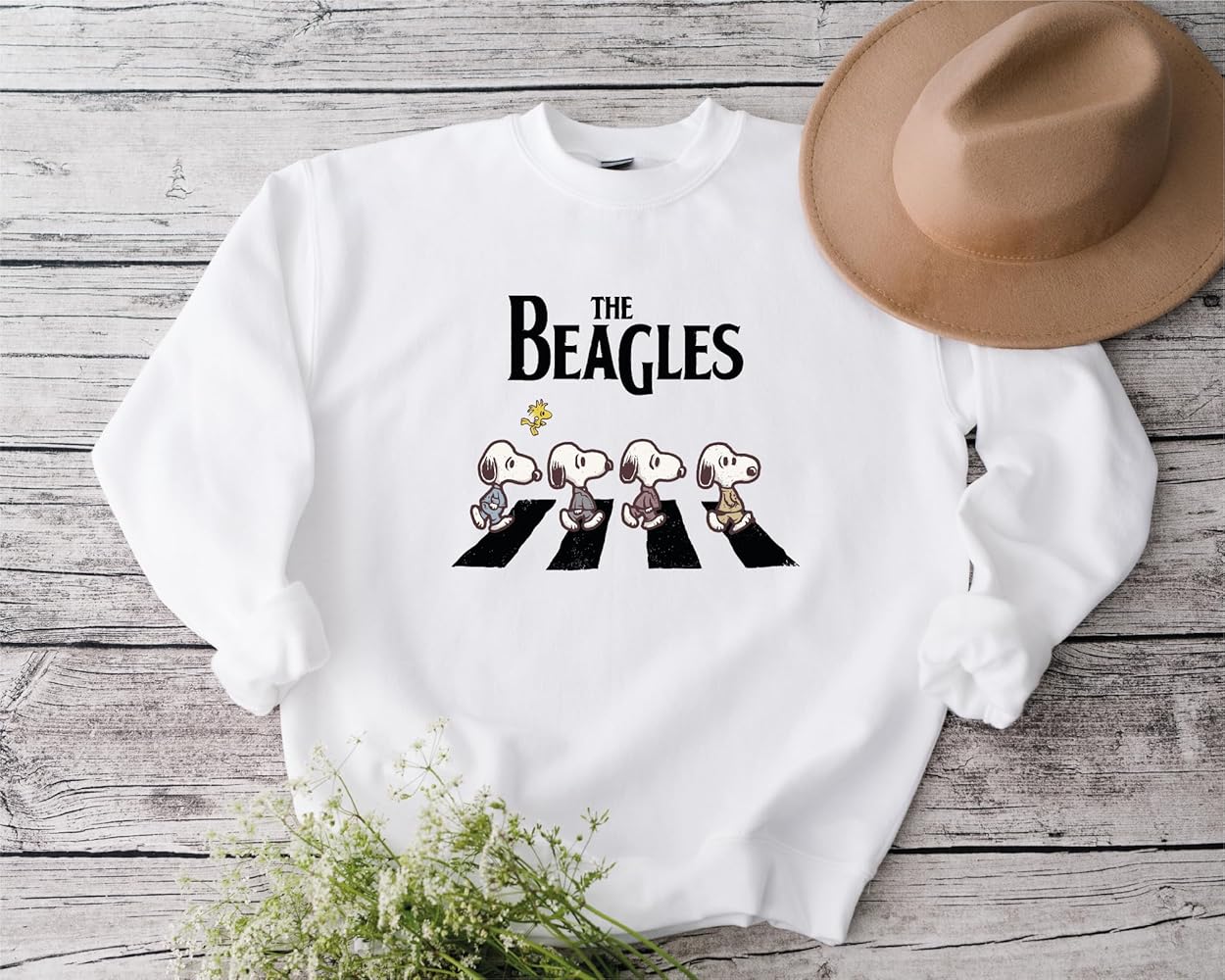 Amazon.com: Abbey Road Inspired Sweatshirt, The Beagles Sweatshirt