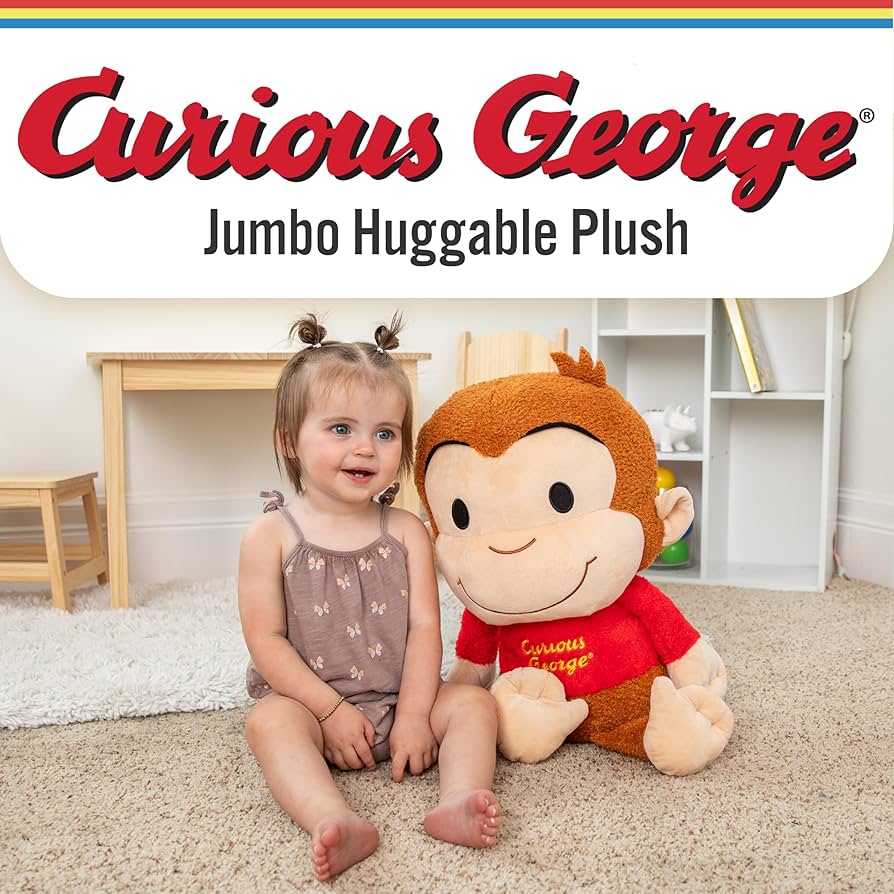 Amazon.com: Curious George Cuteeze Stuffed Animal Plush Toy Monkey