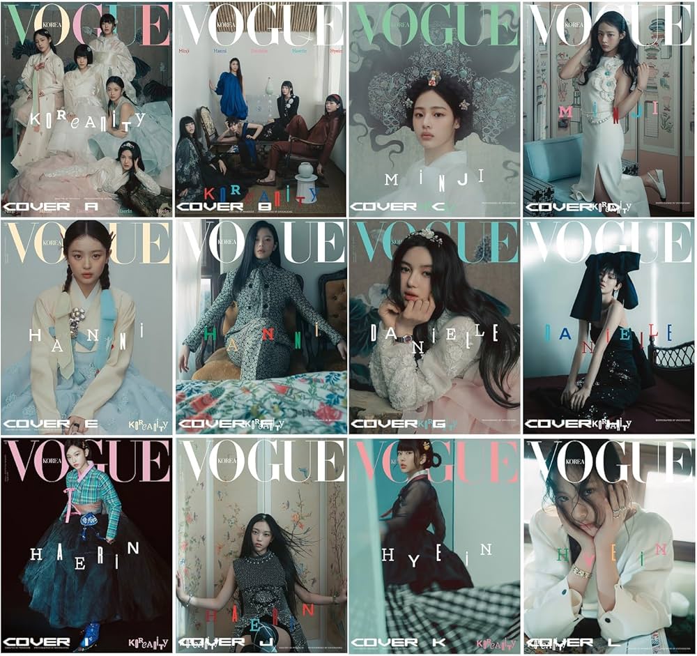 Amazon.co.jp: ヴォーグ Vogue Korean Maga-zine January 2025 Minji