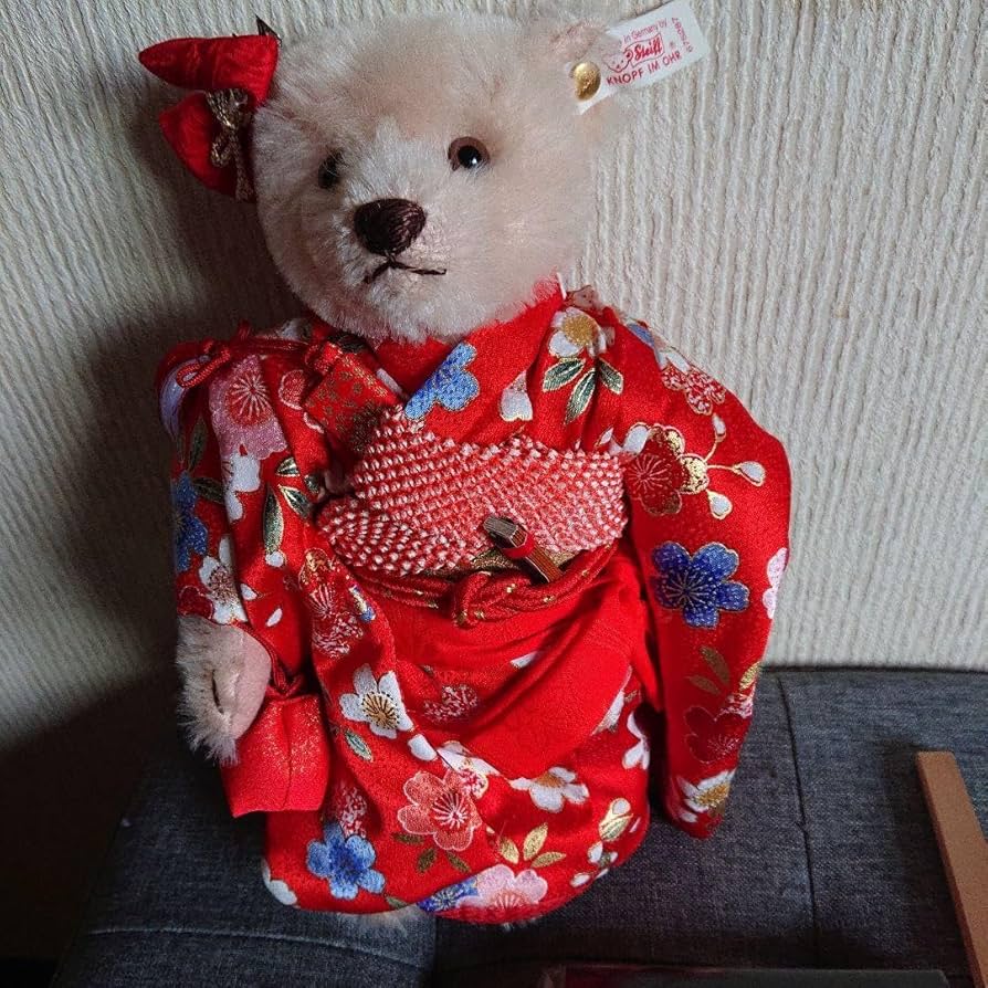 Amazon.co.jp: シュタイフ テディベア Hatsuhime 初姫 着物 : おもちゃ