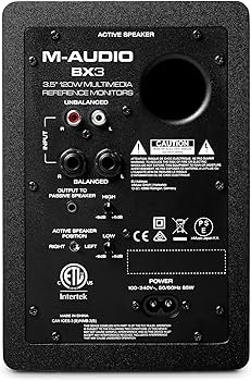 Amazon.co.jp: M-Audio スタジオモニタースピーカー アクティブ