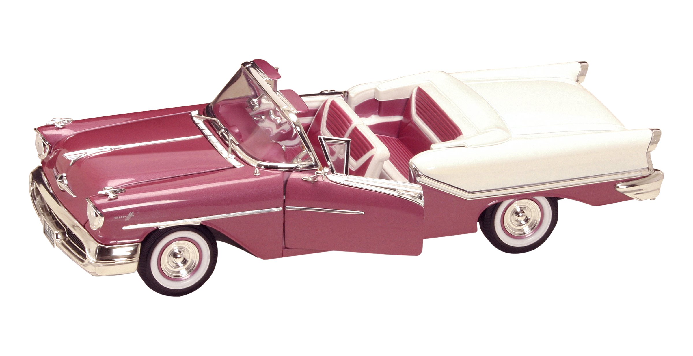 Amazon.com: ROAD SIGNATURE 92758 Scale 1:18 1957 Oldsmobile Super