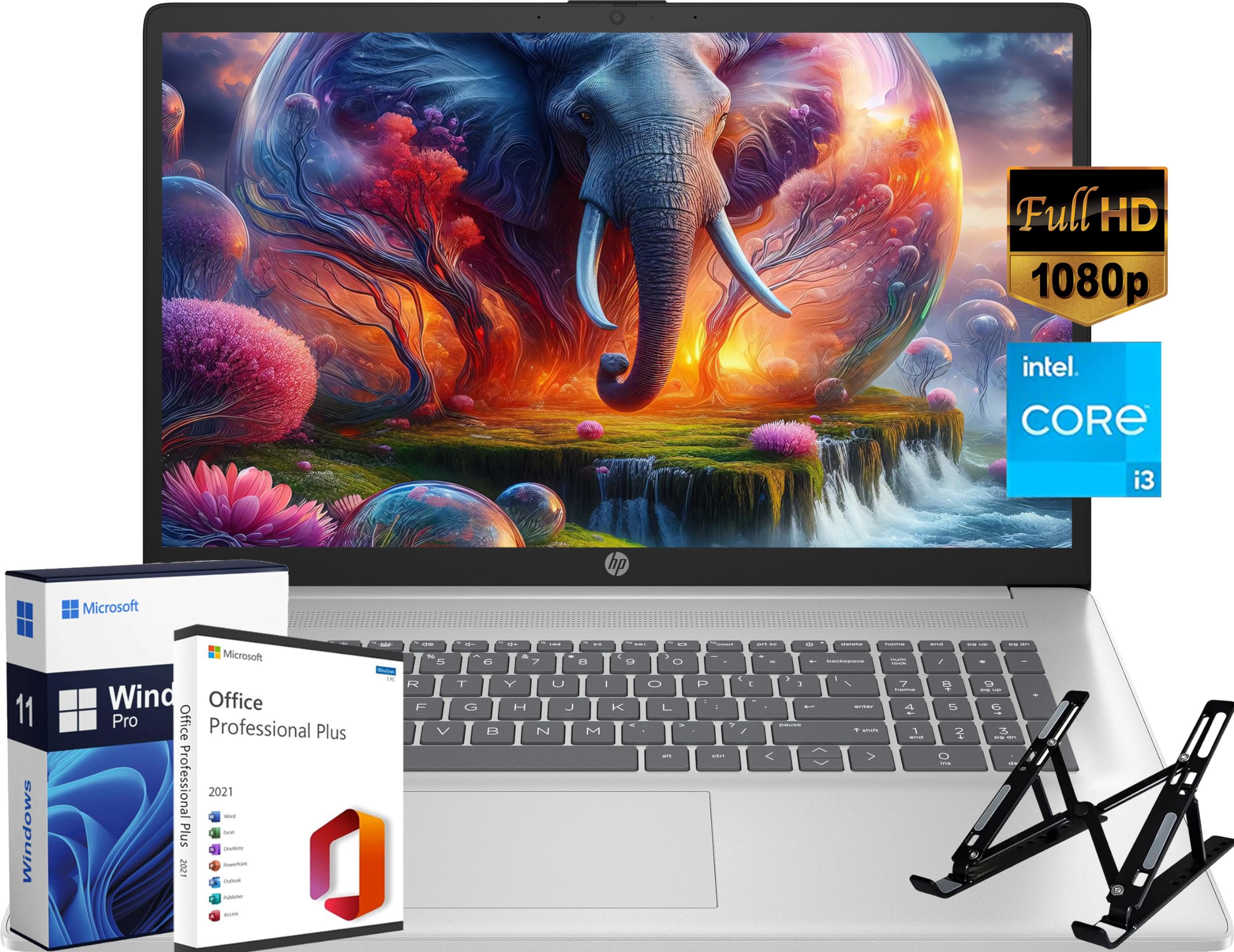 Amazon.com: HP 17 Laptop Everyday Notebook - with Microsoft Office