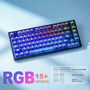 Amazon | YUNZII X75 PRO 82キーワイヤレス ホットスワップ対応