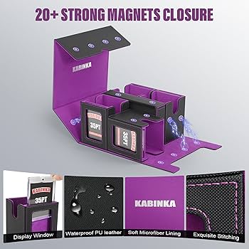 Amazon.com: Kabinka Commander Deck Box for MTG Fits 400+ Double