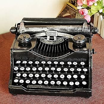 Amazon.co.jp: タイプライターモデル、クラシックなヴィンテージ装飾