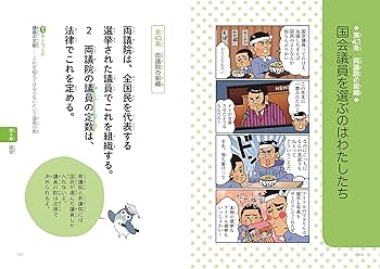 オールカラー マンガで楽しくわかる日本国憲法 (ナツメ社やる気