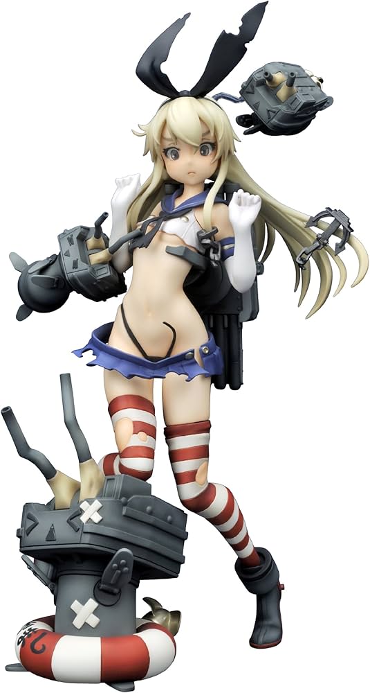 Amazon.co.jp: 艦隊これくしょん -艦これ- 島風 中破Ver. 1/8スケール