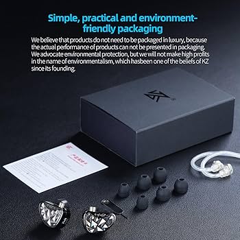 Amazon.co.jp: KZ AS24 Pro インイヤーモニターヘッドフォン、24BA