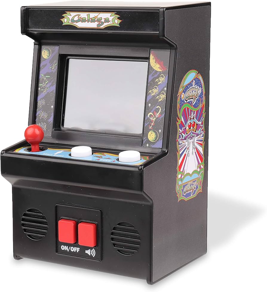 Amazon.com: Arcade Classics Galaga Retro Mini Arcade Game : Toys