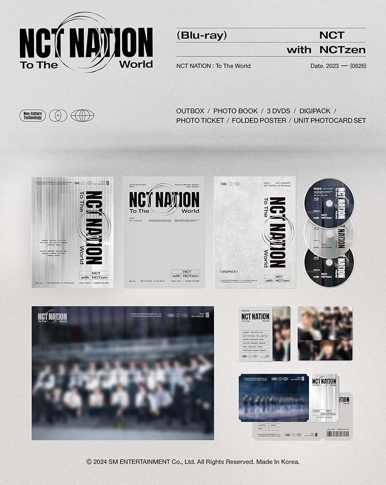 Amazon.co.jp: 2023 NCT CONCERT – NCT NATION：To The World in