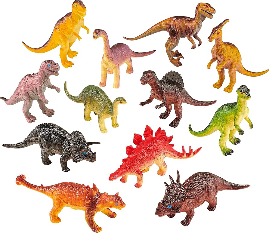 Amazon.co.jp: 森と12歳の子供たちの恐竜ファミリー スーパーおもちゃ