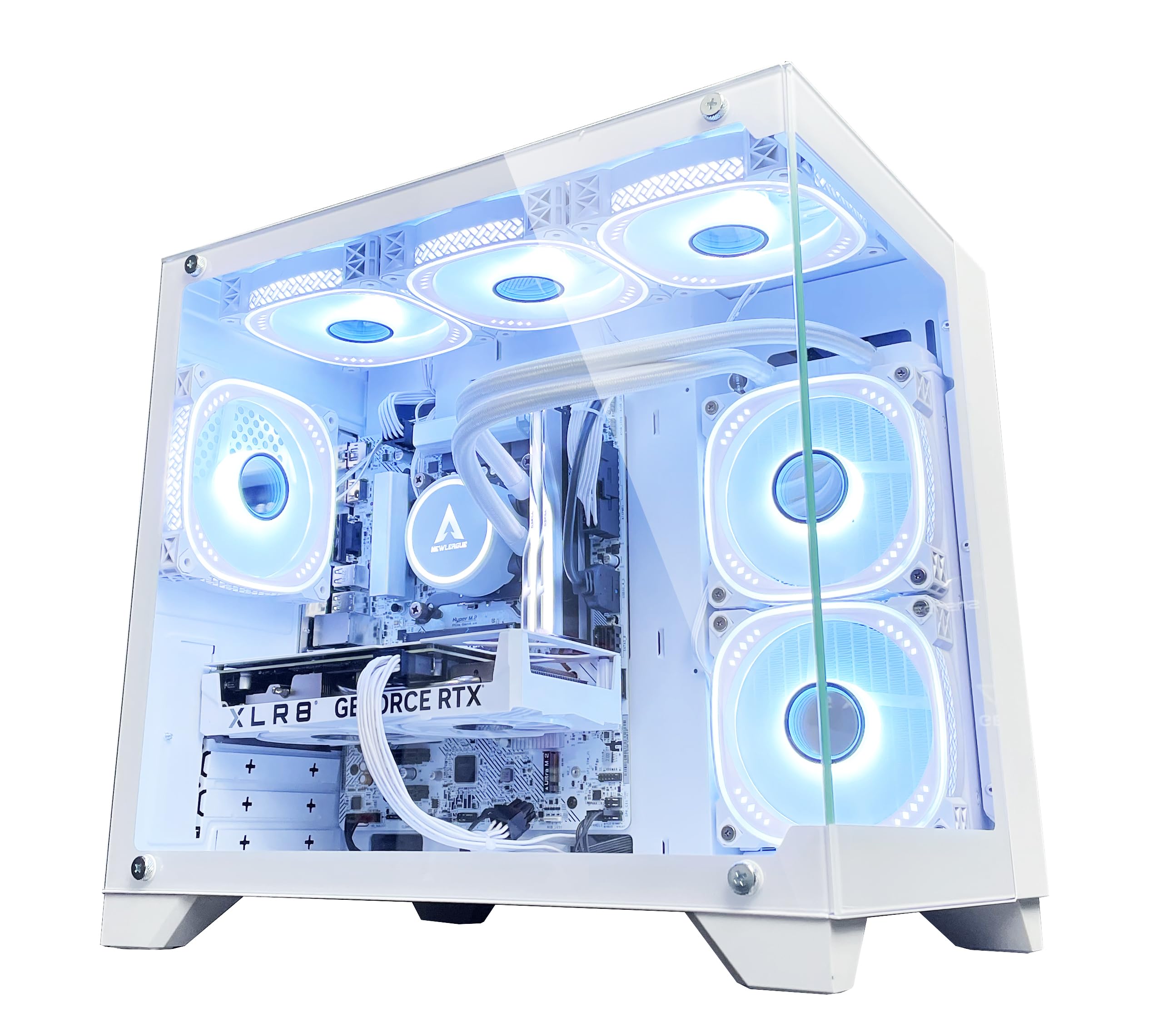 mashyu ホワイトゲーミングPCフルセット すぐに使える!】ゲーミング